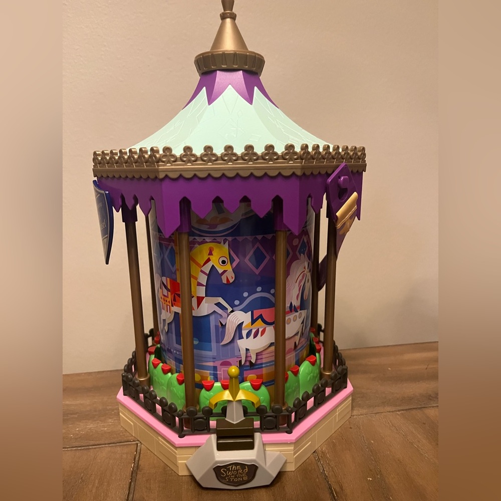 Prince charming regal carousel popcorn bucket